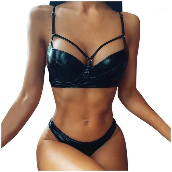 women's swimwear 2021 push up bikinis set pure colour v neck swimsuit high cut women triangle suit biquini bathing suits, White;black
women's swimwear 2021 push up bikinis set pure colour v neck swimsuit high cut women triangle suit biquini bathing suits, White;black
