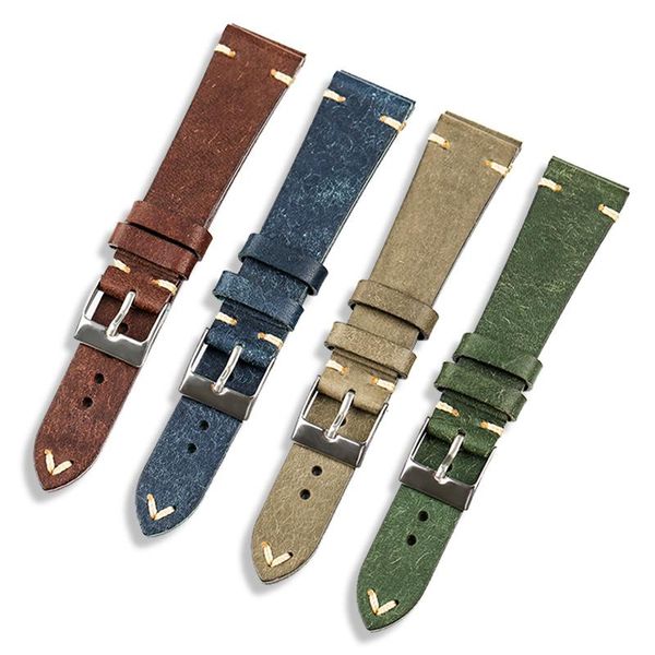 watch bands handmade italian leather watchband for antique strap, 20mm * 16mm men's retro bracelet, Black;brown
watch bands handmade italian leather watchband for antique strap, 20mm * 16mm men's retro bracelet, Black;brown