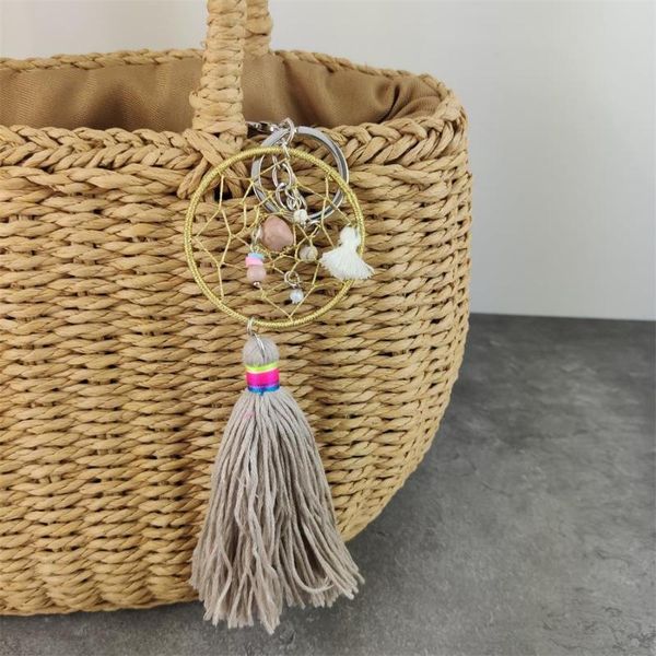 keychains natural shell dreamcatcher keyring bag charm fashion silver boho jewelry wood bead tassel pompom keychain for women
keychains natural shell dreamcatcher keyring bag charm fashion silver boho jewelry wood bead tassel pompom keychain for women