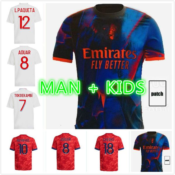 21 22 olympique lyonnais lyon soccer jerseys memphis traore aouar fekir maillot de foot football shirt 2021 2022 men kids uniforms, Black;yellow
21 22 olympique lyonnais lyon soccer jerseys memphis traore aouar fekir maillot de foot football shirt 2021 2022 men kids uniforms, Black;yellow
