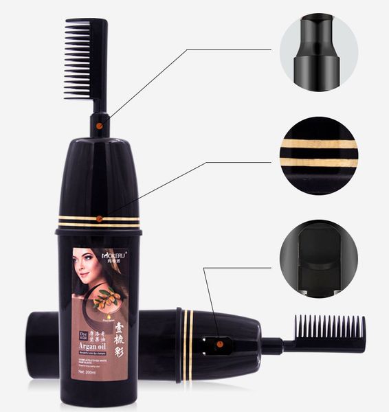 mokeru 200ml easy using natural hair coloring dye comb argan oil hair dye shampoo for women long lasting covering gray hairscout
mokeru 200ml easy using natural hair coloring dye comb argan oil hair dye shampoo for women long lasting covering gray hairscout