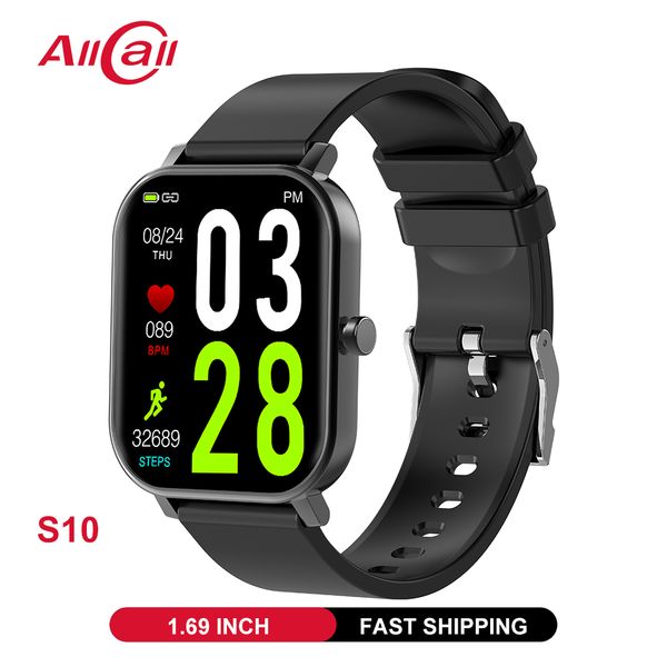 allcall s10 1.69 inch 2021 smart watch men fitness tracker heart rate sleep alarm clock women smartwatch for android ios phoneg, Slivery;brown
allcall s10 1.69 inch 2021 smart watch men fitness tracker heart rate sleep alarm clock women smartwatch for android ios phoneg, Slivery;brown
