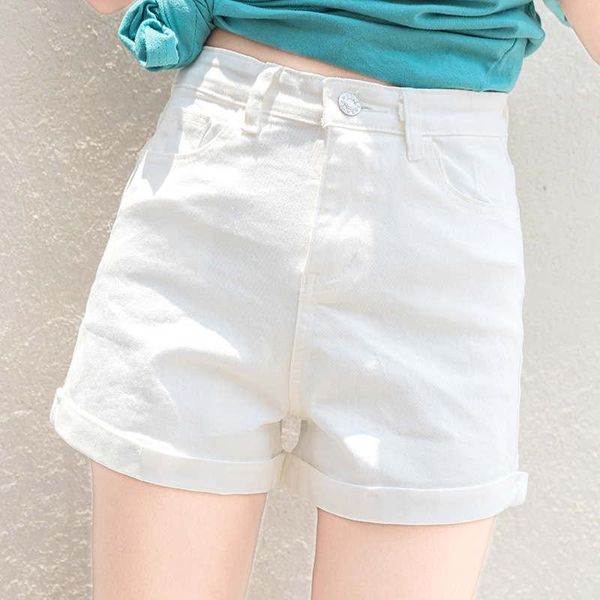 women's shorts white denim summer plus size streetwear slim jeans black beach high waist casual women c7511, White;black
women's shorts white denim summer plus size streetwear slim jeans black beach high waist casual women c7511, White;black