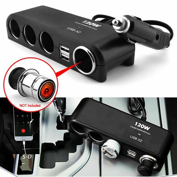 cameras one for four car charger auto power supply dual usb cigarette lighter distributor adapter accessories
cameras one for four car charger auto power supply dual usb cigarette lighter distributor adapter accessories