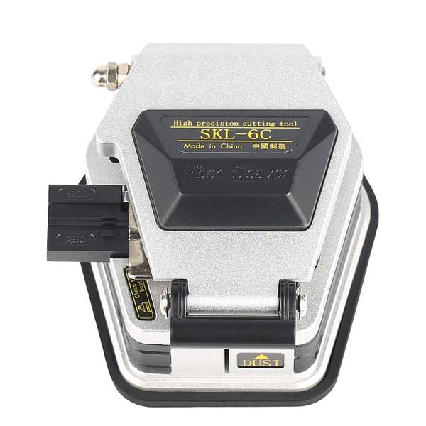 fiber optic equipment silver high precision cleaver skl-6c cable cutting knife tools 16 surface blade
fiber optic equipment silver high precision cleaver skl-6c cable cutting knife tools 16 surface blade