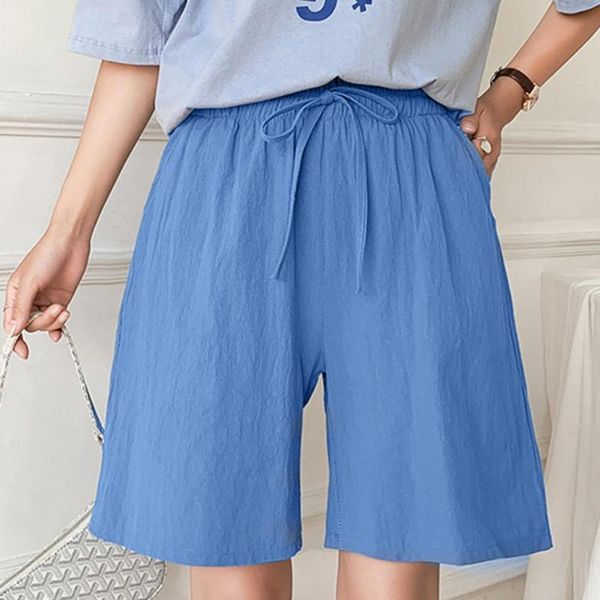 women's shorts summer cotton line with high waist loose wide leg for women knee length straight short female plus size 3xl, White;black
women's shorts summer cotton line with high waist loose wide leg for women knee length straight short female plus size 3xl, White;black