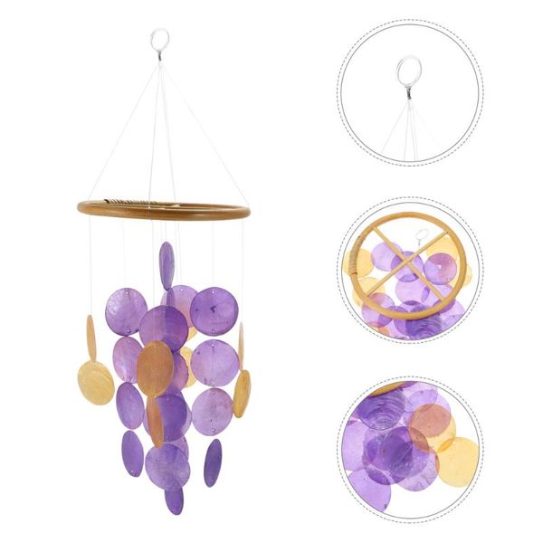 decorative objects & figurines 1pc delicate seashell wind chime fashion hanging ornaments for outdoor garden
decorative objects & figurines 1pc delicate seashell wind chime fashion hanging ornaments for outdoor garden