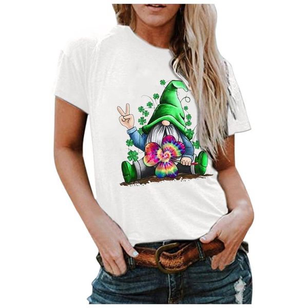 women's t-shirt st. patrick's day t shirt women short sleeve harajuku summer woman tshirts casual loose clothing plus size 4xl cam, White
women's t-shirt st. patrick's day t shirt women short sleeve harajuku summer woman tshirts casual loose clothing plus size 4xl cam, White