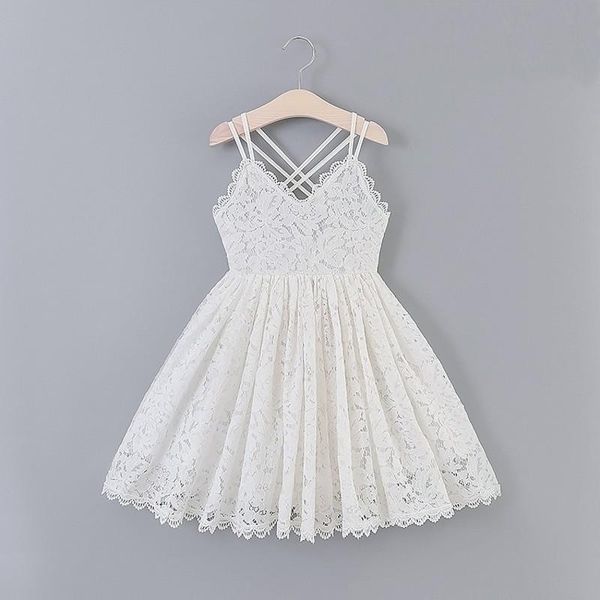 white lace girls dress criss-cross sling a-line flower clothing embroidery princess sundress toddler casual clothes girl's dresses, Red;yellow
white lace girls dress criss-cross sling a-line flower clothing embroidery princess sundress toddler casual clothes girl's dresses, Red;yellow