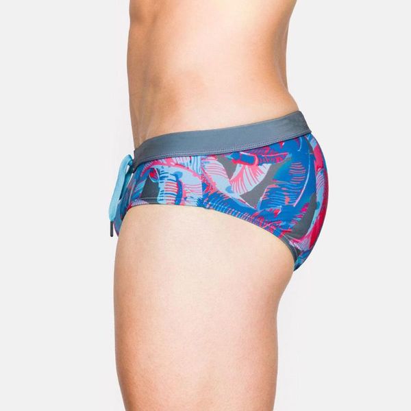 two-piece suits men's swimming trunks push-up pad swimwear low waist swim shorts swimsuits mens surfing briefs maillot de bain boy