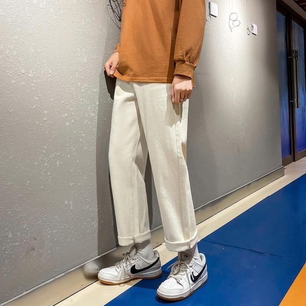 men's jeans cotton black/apricot fashion casual straight-leg men streetwear loose hip-hop denim trousers mens s-2xl, Blue
men's jeans cotton black/apricot fashion casual straight-leg men streetwear loose hip-hop denim trousers mens s-2xl, Blue