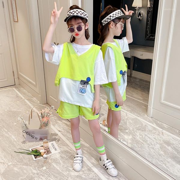 clothing sets baby girls clothes summer cotton casual suit kids t-shirt vest short pants set 4 5 6 7 8 9 10 11 12 13 years children's1, White
clothing sets baby girls clothes summer cotton casual suit kids t-shirt vest short pants set 4 5 6 7 8 9 10 11 12 13 years children's1, White