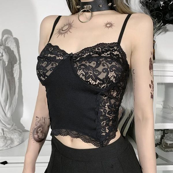 women's tanks & camis gothic punk lace crop black grunge cloth camisole harajuku emo clothing bodycon tank summer outfit, White
women's tanks & camis gothic punk lace crop black grunge cloth camisole harajuku emo clothing bodycon tank summer outfit, White