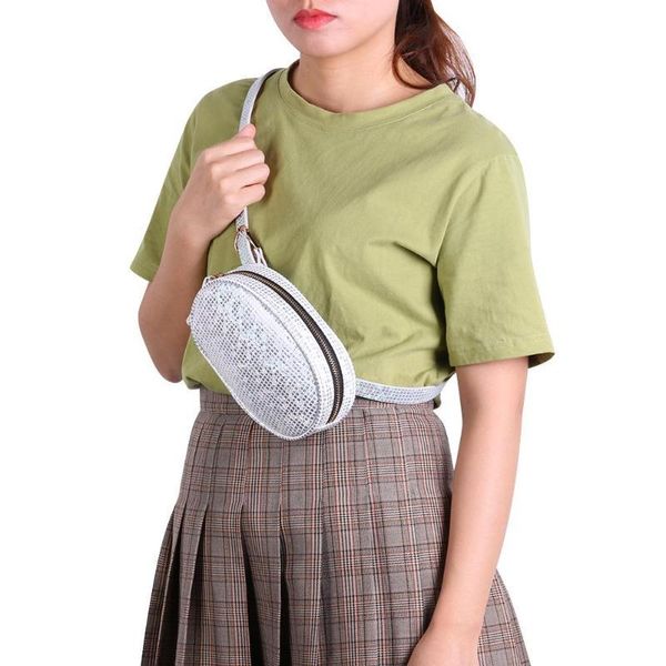 waist bags laser oval chest pack women belt crossbody fanny bag pu shoulder
waist bags laser oval chest pack women belt crossbody fanny bag pu shoulder