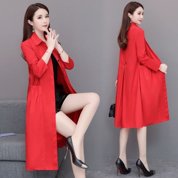 mother's windbreaker middle long 2021 clothes new middle-aged thin spring and autumn coat large women's fashion, Tan;black
mother's windbreaker middle long 2021 clothes new middle-aged thin spring and autumn coat large women's fashion, Tan;black