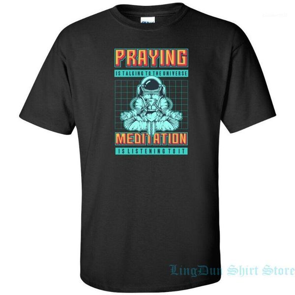 men's t-shirts cosmos prayer astronaut meditation 8 bit retro t shirt vintage 80s pixel art ufo men women 100% cotton tees, White;black
men's t-shirts cosmos prayer astronaut meditation 8 bit retro t shirt vintage 80s pixel art ufo men women 100% cotton tees, White;black