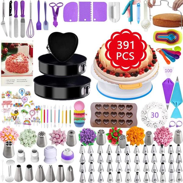 baking & pastry tools with numbered 391 piece cake turntable set decoration tool non-stick bakeware cup kit
baking & pastry tools with numbered 391 piece cake turntable set decoration tool non-stick bakeware cup kit