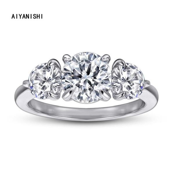 cluster rings aiyanishi 925 sterling silver ring for women bridal engagement wedding three stones anniversary promise jewelry, Golden;silver
cluster rings aiyanishi 925 sterling silver ring for women bridal engagement wedding three stones anniversary promise jewelry, Golden;silver