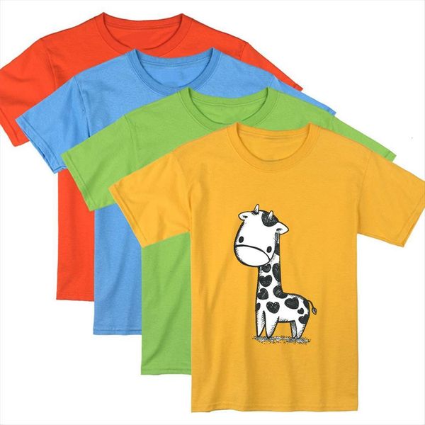 cute cartoons baby giraffe women t shirt print comfortable tee style casual o neck multicolor, White
cute cartoons baby giraffe women t shirt print comfortable tee style casual o neck multicolor, White