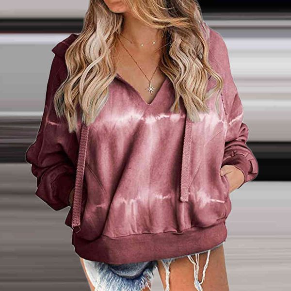 knits autumn vintage tie dye hoodies sweatshirt women elegant v-neck long sleeve pullover ladies fashion casual loose sweatshirts it t2l4, White
knits autumn vintage tie dye hoodies sweatshirt women elegant v-neck long sleeve pullover ladies fashion casual loose sweatshirts it t2l4, White