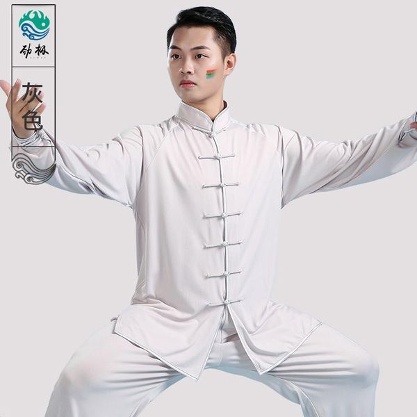 stage wear pg tai ji suit female male chi exercise clothing martial arts performance training set summer spring and autumn, Black;red
stage wear pg tai ji suit female male chi exercise clothing martial arts performance training set summer spring and autumn, Black;red