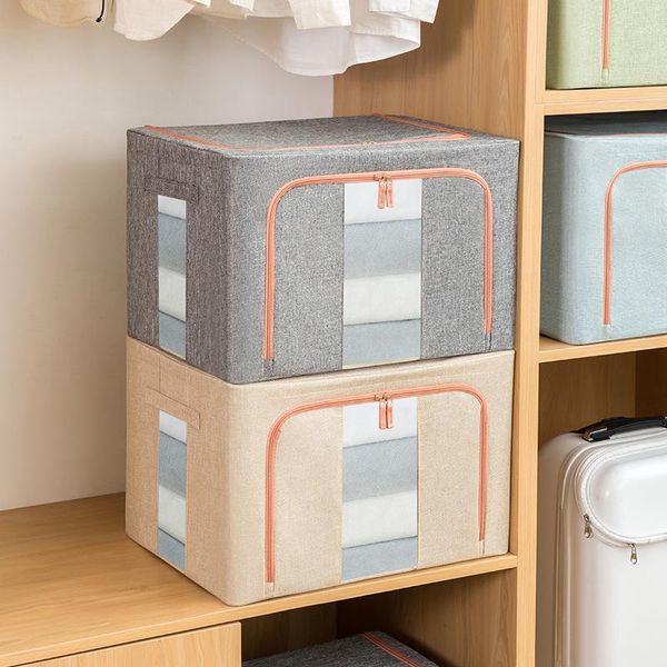 22/55/66/100l portable cotton linen clothes storage box large folding quilt bag with visible window wardrobe organizer clothing &
22/55/66/100l portable cotton linen clothes storage box large folding quilt bag with visible window wardrobe organizer clothing &