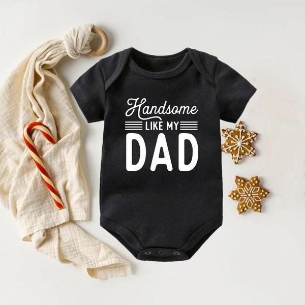 rompers handsome like my daddy bron baby boys cotton summer short sleeve bodysuits infant body toddler jumpsuits, Blue
rompers handsome like my daddy bron baby boys cotton summer short sleeve bodysuits infant body toddler jumpsuits, Blue