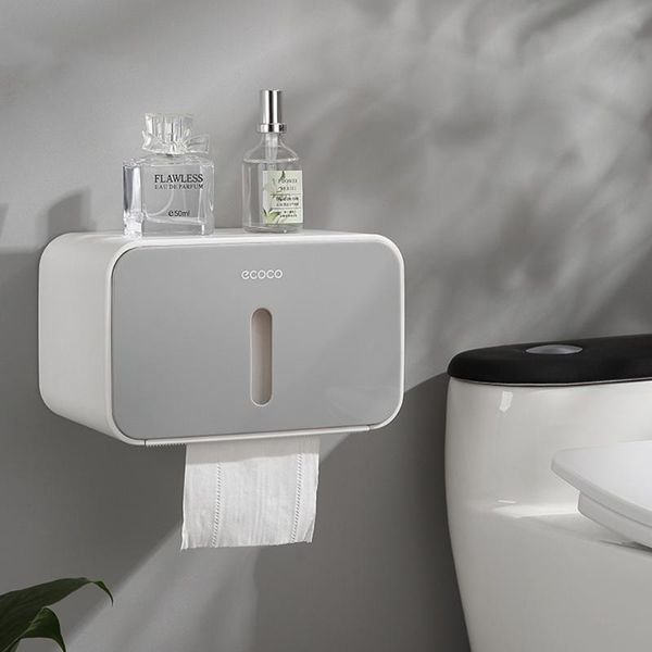 toilet paper holders bathroom waterproof tissue box holder home storage rack wall mounted roll 
toilet paper holders bathroom waterproof tissue box holder home storage rack wall mounted roll