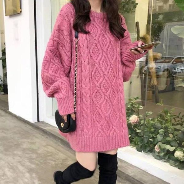 women's sweaters 2021 winter clothes women pullovers casual blouse long sleeve korean loose knitted sweater fashion blouses, White;black
women's sweaters 2021 winter clothes women pullovers casual blouse long sleeve korean loose knitted sweater fashion blouses, White;black