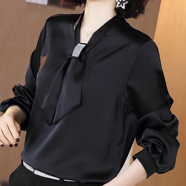 autumn long sleeve black blouse shirt blouse women blusas mujer de moda bow v-neck chiffon blouse shirt blusa d696 210602, White
autumn long sleeve black blouse shirt blouse women blusas mujer de moda bow v-neck chiffon blouse shirt blusa d696 210602, White