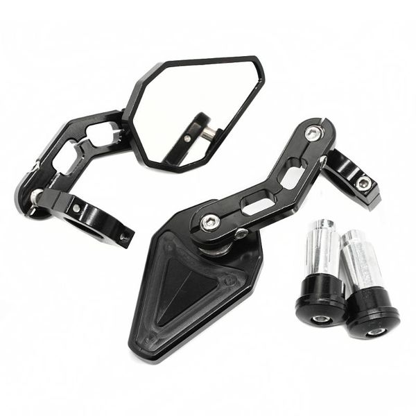 motorcycle mirrors 1 pair 7/8" 22mm universal aluminum rear view black handlebar side rearview
motorcycle mirrors 1 pair 7/8" 22mm universal aluminum rear view black handlebar side rearview