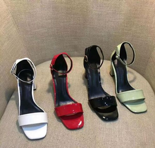 fashion new patent leather high-heeled sandals for ladies classic alphabet heels for ladies banquet dress wedding heels+box, Black
fashion new patent leather high-heeled sandals for ladies classic alphabet heels for ladies banquet dress wedding heels+box, Black