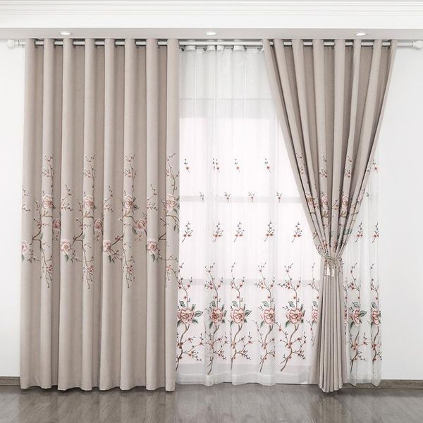 chinese style flower curtains for living room dining bedroom single side cashmere embroidered fabric curtain & drapes
chinese style flower curtains for living room dining bedroom single side cashmere embroidered fabric curtain & drapes