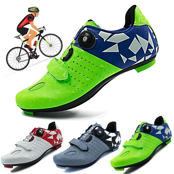 professional double buckle road bike shoes men self-locking racing bicycle spd non-slip lightweight women mtb cycling footwear, Black 
professional double buckle road bike shoes men self-locking racing bicycle spd non-slip lightweight women mtb cycling footwear, Black