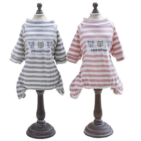 friendship dog clothes classic striped spring summer thin hoodies four-legged pink clothing for dogs small teddy print girl ropa apparel
friendship dog clothes classic striped spring summer thin hoodies four-legged pink clothing for dogs small teddy print girl ropa apparel