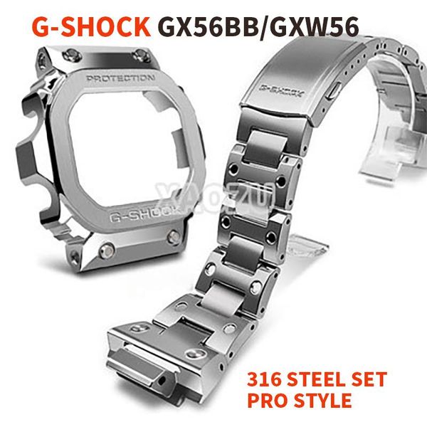 watch bands xaozu watchbands and bezel for gx56bb gxw-56 metal strap pro style case frame with tools 316 stainless steel black silvery gold, Black;brown
watch bands xaozu watchbands and bezel for gx56bb gxw-56 metal strap pro style case frame with tools 316 stainless steel black silvery gold, Black;brown