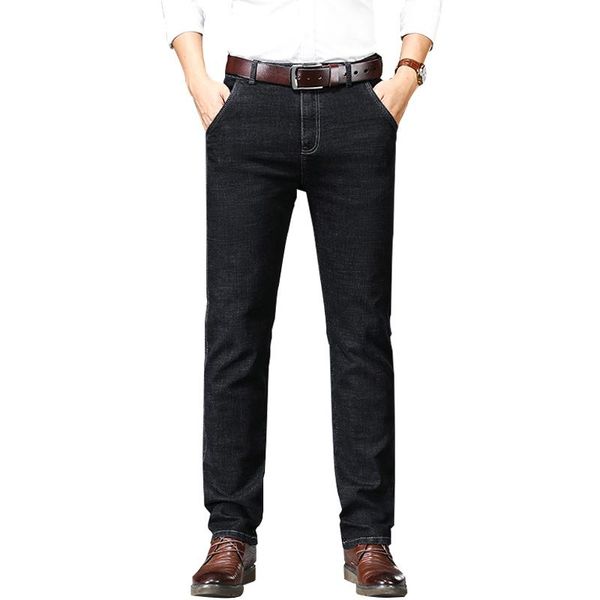 men's jeans arrival elasticity men business cotton fabric autumn classic brand straight denim pants for male casual trousers mens, Blue
men's jeans arrival elasticity men business cotton fabric autumn classic brand straight denim pants for male casual trousers mens, Blue