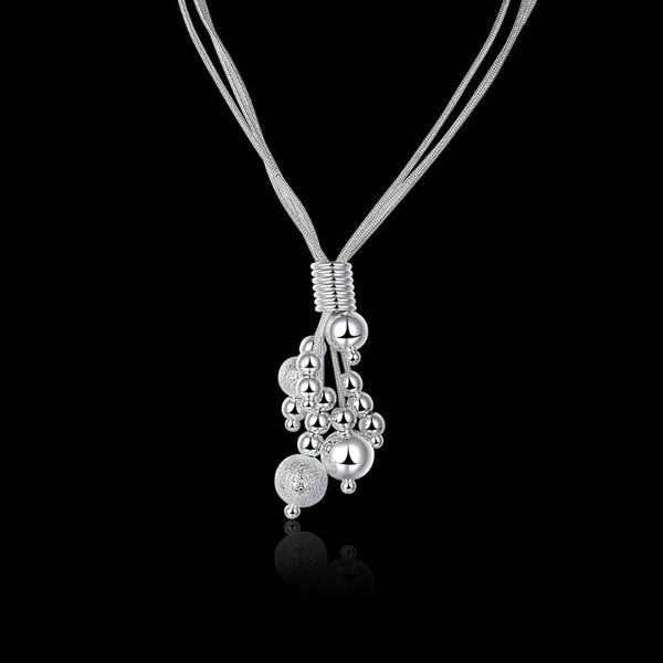 chains classic 925 sterling silver charm jewelry 18 inch tassel snake chain beads necklaces for woman fashion party christmas gifts
chains classic 925 sterling silver charm jewelry 18 inch tassel snake chain beads necklaces for woman fashion party christmas gifts