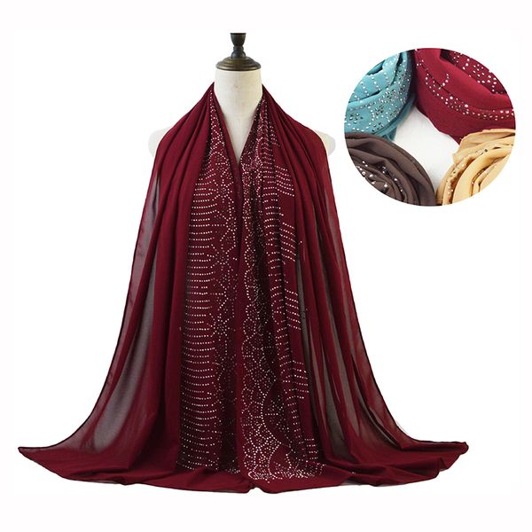 80*170cm malaysia women muslim chiffon hijab scarf with diamonds femme musulman glitter headscarf islamic hijab shawls wraps, Blue;gray
80*170cm malaysia women muslim chiffon hijab scarf with diamonds femme musulman glitter headscarf islamic hijab shawls wraps, Blue;gray