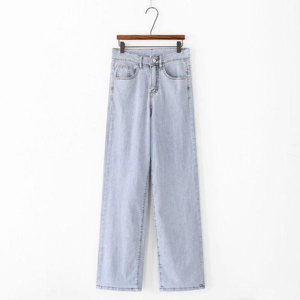 women's jeans fashion women 20210 light blue summer high thin section straight loose waist mop the floor 2021 trousers
women's jeans fashion women 20210 light blue summer high thin section straight loose waist mop the floor 2021 trousers