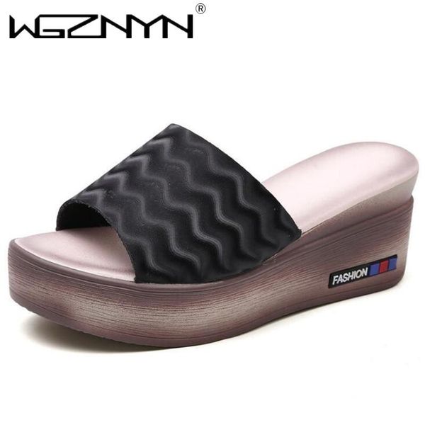 slippers women's summer ladies platform wedge sandals casual shoes for woman slip on fashion female 2021 comfort slides, Black
slippers women's summer ladies platform wedge sandals casual shoes for woman slip on fashion female 2021 comfort slides, Black