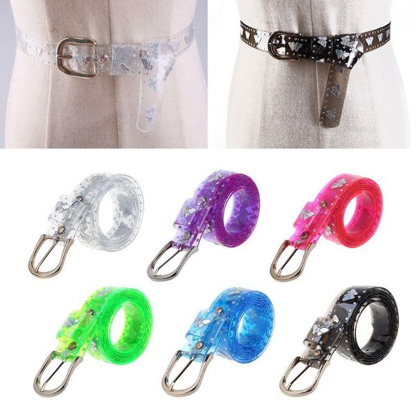sweet candy color butterfly belt women dress transparent jelly waist belts, Black;brown
sweet candy color butterfly belt women dress transparent jelly waist belts, Black;brown
