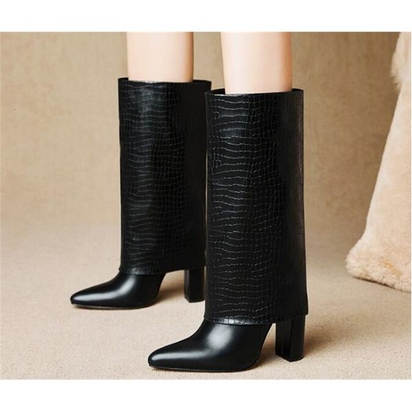 boots black black-white selling stiletto heels mid-calf fold boots woman pointed toe thick slip in tube shoes short cijx
boots black black-white selling stiletto heels mid-calf fold boots woman pointed toe thick slip in tube shoes short cijx