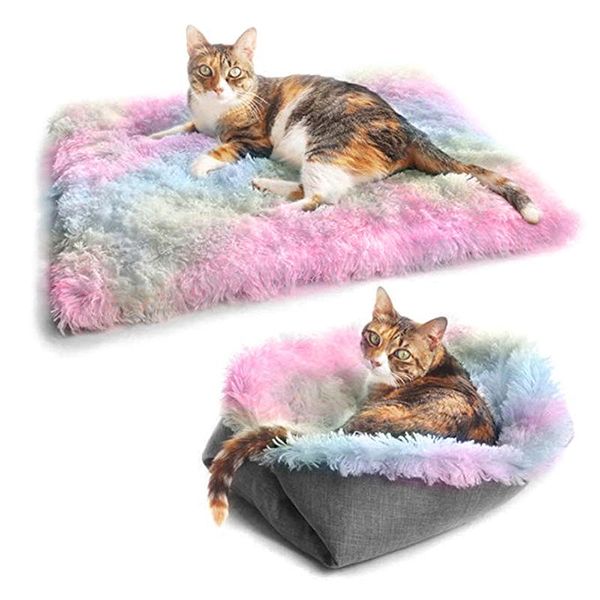 cat beds & furniture autumn winter pet sleeping mat dual-use dog bed long plush fluffy mattress warm cushion machine washable dtt
cat beds & furniture autumn winter pet sleeping mat dual-use dog bed long plush fluffy mattress warm cushion machine washable dtt