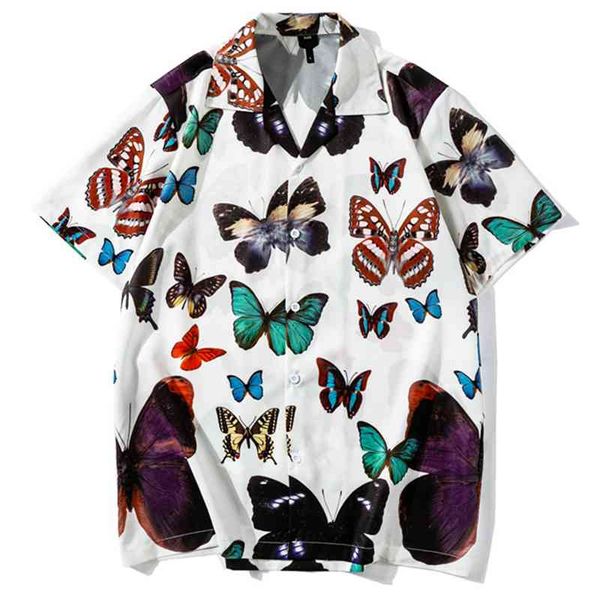 men's casual shirts men hip hop hawaiian shirt butterfly full printed harajuku oversized streetwear summer short sleeve button up korea, White;black
men's casual shirts men hip hop hawaiian shirt butterfly full printed harajuku oversized streetwear summer short sleeve button up korea, White;black