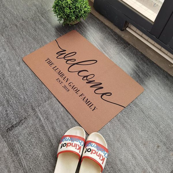 carpets custom word and color your family name welcome mats for front door rubber rugs in hallway anti-slip doormat entrance carpet
carpets custom word and color your family name welcome mats for front door rubber rugs in hallway anti-slip doormat entrance carpet