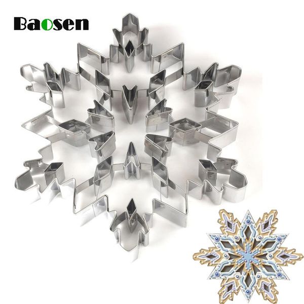 baking & pastry tools baosen stainless steel cookie cutter fondant 3d christmas snowflake cookies mold kitchen gadgets
baking & pastry tools baosen stainless steel cookie cutter fondant 3d christmas snowflake cookies mold kitchen gadgets