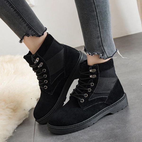 boots ankle round toe low women solid fashion punk motorcycle concise lace up shoes, Black
boots ankle round toe low women solid fashion punk motorcycle concise lace up shoes, Black