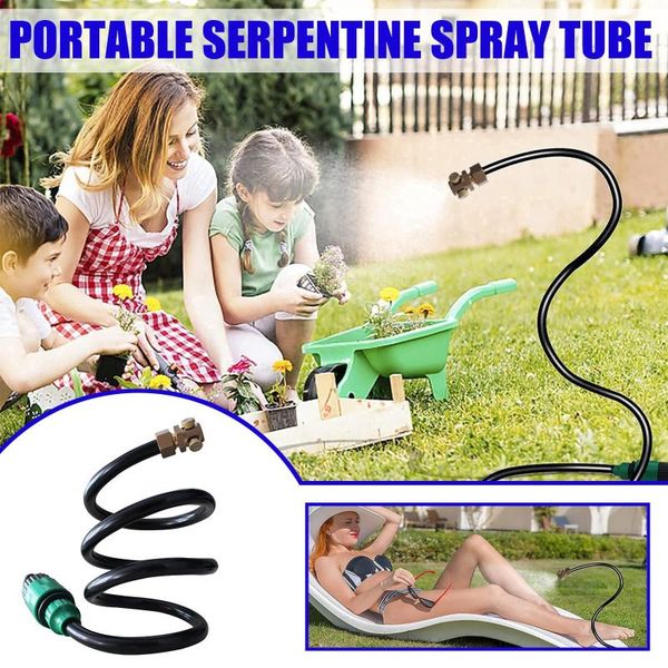 watering equipments portable sprayer spray tube irrigation flexible hose serpentine convertible head nozzles water mist fogs cooling system
watering equipments portable sprayer spray tube irrigation flexible hose serpentine convertible head nozzles water mist fogs cooling system
