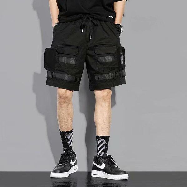 men's shorts cotton summer black gargo boys gothic high street pants funny loose trousers fashion mens cargo hip hop, White;black
men's shorts cotton summer black gargo boys gothic high street pants funny loose trousers fashion mens cargo hip hop, White;black